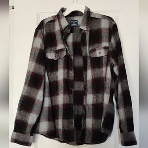 Faded Glory Plaid Button Down